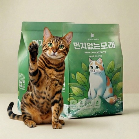 가또블랑코 벤토나이트 모래 제품 사진
